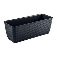 Lillekast Prosperplast Ratolla PW, 38,6 x 15,4 x 14,2 cm, antratsiit