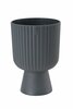 Lillepott Form Plastic KELI MIKA 5125-014, plastik, antratsiit