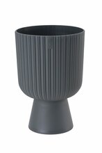 Lillepott Form Plastic KELI MIKA 5125-014, plastik, antratsiit