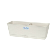 Lillekast Stefanplast Liberty, 50 x 18 x 16 cm, pruun