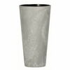 Plastikust lillepott Prosperplast Tubus Slim Beton Effect, DTUS400E-422U, 40 x 76 cm, hall
