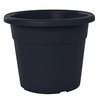 Lillepott Domoletti MA000045, plastik, 45 cm, must/hall