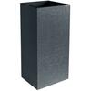 Lillepott Eda Graphit, 39,5 x 39,5 x 80 cm, tumehall