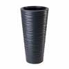 Lillepott Form Plastic Slim 2724, plastik, 40 cm, antratsiit