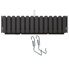 Rõdupott Prosperplast Boardee Fencycase DDEF600W-S433, must