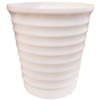 Lillepott Besk, plast, 35 x 38 cm, valge