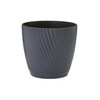Lillepott Form Plastic Mika 130 10489416, polüpropüleen, 13 cm, must