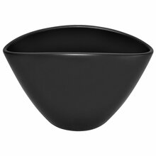 Lillepott Domoletti, keraamika, 26 cm, must