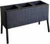 Lillekast Home4You Wicker, 78 x 33 x 54 cm, must