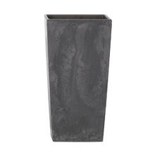 Lillepott Prosperplast Urbi Square Beton, antratsiit, 22 x 22 x 42 cm