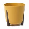 Lillepott Lamela Frida 228-15, plast, kollane