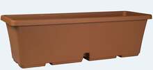 Lillepott Domoletti TBTISB60-100, plast, 60 cm, pruun