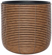 Lillepott Home4you Wicker, 35 x 36 cm, pruun