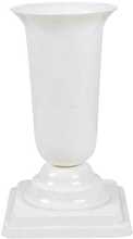 Kalmuvaas Form Plastic Dama 1062, 34.5 cm, valge