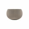 Riputatav lillepott Curver 231127, plastikust, 28 cm, pruun