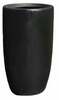 Lillepott DM Grill Black Stone, tsement, 24 x 24 cm, must