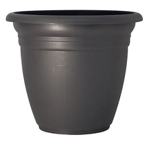 Lillepott Domoletti TE000045-120, plast, 45 cm, must/hall