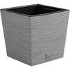 Lillepott Prosperplast FURU SQUARE LOW, betoon