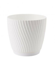 Lillepott Form Plastic Mika 190 10489427, polüpropüleen (pp), 19 cm, valge
