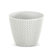 Lillepott Prosperplast SPLOFY-ECO, 8 L, 26 x 26 x 22 cm, valge