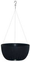 Riputatav lillepott 4Living Mira, 30 cm, antratsiit