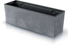 Lillepott Prosperplast Urbi Case DUC800E-425U, 77 x 23,5 x 24,6 cm, marengo