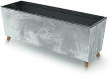 Plastikust lillekast Prosperplast URBI CASE BETON EFFECT N, 77 x 30 cm, hall