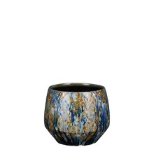 Lillepott Mica Harris 1138242, keraamika, 16,5 x 14 cm, sinine