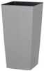 Lillepott 4Living ECO TAMMER, plastik/puit, 40 x 40 x 40 cm, helehall