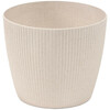 Lillepott Lamela Jumper 872-05, plastik, 26 x 26 cm, valge
