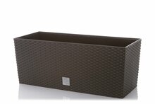 Lillepott Prosperplast DRTC600, plastik, 60 x 25 cm, pruun