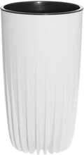 Lillepott 4Living Mira, kõrge, 30 cm, valge