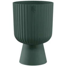 Lillepott Form Plastic Keli Mika, 18 cm, Eco Wood, roheline