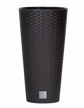 Lillepott Prosperplast Tubus DRTUS300, plastik, 30 cm, must
