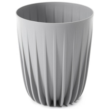 Plastikust lillepott Mira Eco, 19 cm, 2,4 l, hall