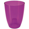 Lillepott Form Plastic Orchidėja, 13 cm, läbipaistev lilla/violetne