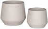 Lillepoti katted House Nordic Trofa, teras, ø 25 cm, liivakarva pruun, 2 tk