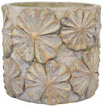 Lillepott Home4you Chiara, 16,7 x 14,7 cm, betoon, hall