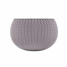 Lillepott Curver 229534, plastik, 28 cm, violetne