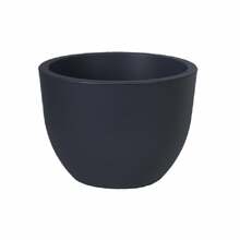 Lillepott Form Plastic Round 2731, plastik, 35 cm, must