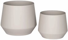 Lillepoti katted House Nordic Trofa, teras, ø 25 cm, liivakarva pruun, 2 tk