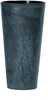 Kõrge aiapott Prosperplast Tubus Slim Beton Effect, 48 cm, antratsiit