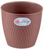 Lillepott Stefanplast Liberty, 25 x 23 cm, pruun