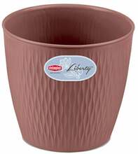 Lillepott Stefanplast Liberty, 25 x 23 cm, pruun