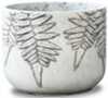 Lillepott Fern, D55 x H43,5 cm, valge/hall