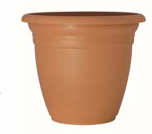 Lillepott Domoletti TE000040-100, plastik, 40 cm, pruun