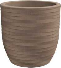 Lillepott Nicoli Rhea 30, ø30 x 30 cm, tumepruun
