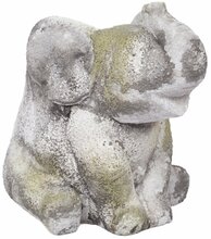 Lillepott Home4you Stone Elephant, 17 x 13 x 15,5 cm, hall