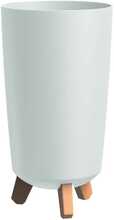 Lillepott Prosperplast Gracia Tubus Slim DGTL200-S449, valge, 19,5 cm