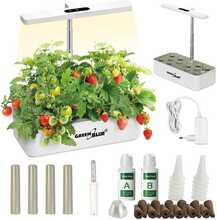 Nutikas toataimede kasvatussüsteem GreenBlue, 4 l, 12 taime, täisspektri LED, GB133
